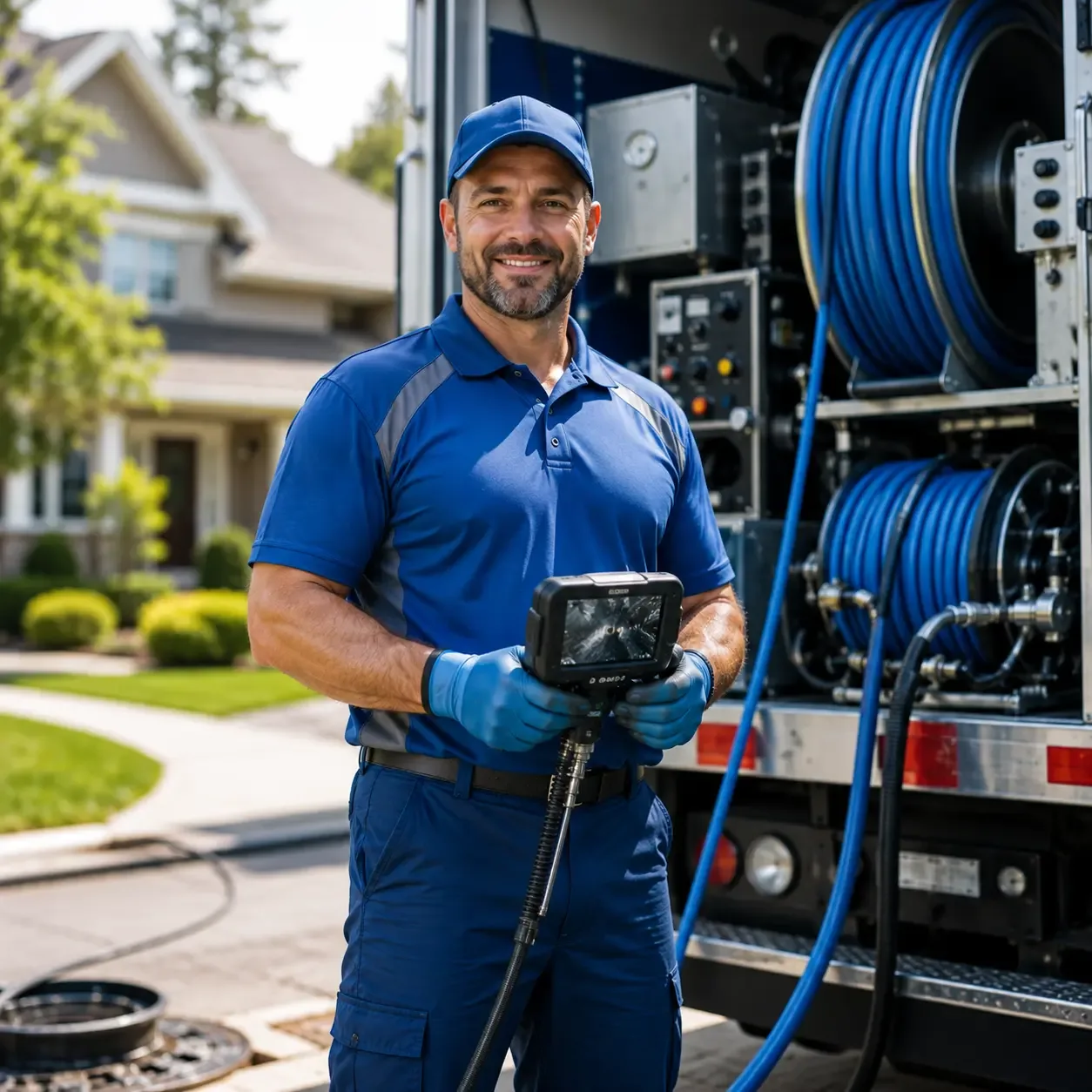 Local outdoor drain cleaning specialists in Spurger, TX